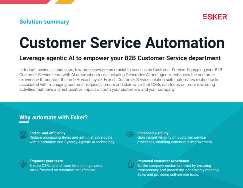 customer service automation solution summary